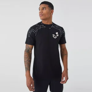 Slim Heavyweight Rhinestone Star T-Shirt