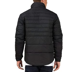 Insulated Athletic Puffer Jacket with Hood  Ultimate Winter Warmth